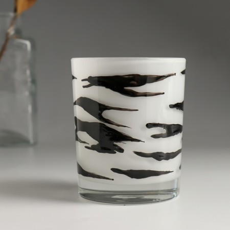 Safari-zibra candlestick 9.3x7.7 cm, 250 ml-2