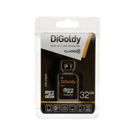 Digoldy Microsd memory map, 32 GB, SDHC, UHS-1, class 10, 45 MB/s, with SD adapter-2