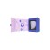 Vacuum-wave contactless stimulator of the Satiffyer Pearl Diver, silicone, purple color