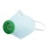 Tundra respirator U-2X, spanbond