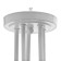 Lamp "Knot" White 5x40W E27 54x54x40 cm