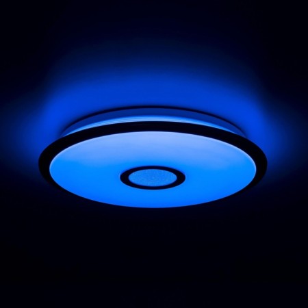 Lamp Citilux "Starlight" CL703A31G, 42x42x7 cm, 1x35W, LED, color gray color-23