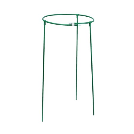Builder, d = 50 cm, h = 100 cm, leg d = 1 cm, metal, green, treniop