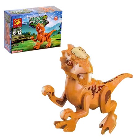 Block designer "Dinosaurs", 12 species, mix-7
