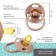 Nipple set - classic dummy 2 pcs, latex, for children with low weight
