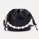 Cross-Bodi bag, cord department, black color