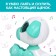 Robot Dog "Smart friend", interactive: with sound recording, light, sound, sensory, musical, batteries, turquoise
