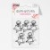 Metal carbine "Star", 34 × 24 mm / 8 × 2.2 mm, 5 pcs, silver color