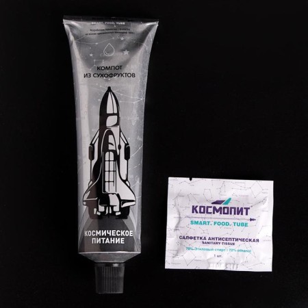 Космическое питание "Компот из сухофруктов", 165 г, в тюбике-3