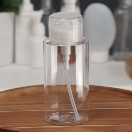 Board with pomp, 300 ml, white/transparent color-1