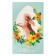 Easter share towel “Happy holiday” 35x60 cm, 100% HL, 160g/m2
