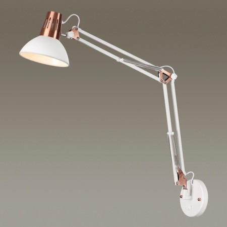 Bra Kapal 1x60W E27 White, copper 16.5x70cm-1