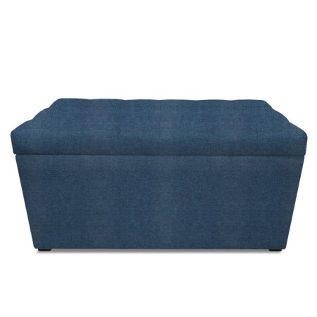 Puff with a lid and weighting, 800 × 400 × 420 mm, Savana plus matting, Denim color-3