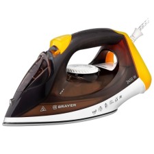Утюг BRAYER 4003BR, 2400 Вт, керамическая подошва, 25 г/мин, 330 мл