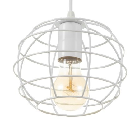 Lamp Bayerlux "Nola" 1x60W E27 white 16x16x100 cm.-1