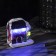 LED figure "Fairytale House", ceramics, batteries AAAX3 (not complete), glow of multi