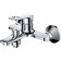 Bath mixer "RMS" SL134-009E, spout 100 mm, shower set, brass, chrome
