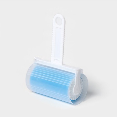 A video for cleaning clothes in a silicone case, 17 × 11 × 6 cm, blue color