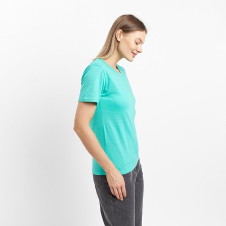 T -shirt female, mint color, size 44-2