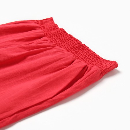 Costume (shirt and trousers) children's KAFTAN "Len", size 32 (110-116cm), red-7