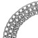 Collar - three -core half -knitwear, 50 cm, wire thickness 2.5 mm