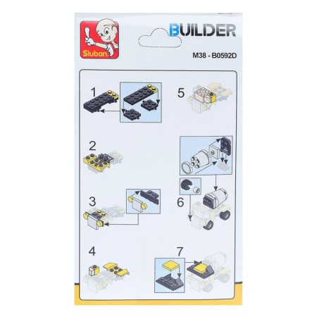 Designer "Construction equipment", 4 types, mix-6