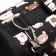 Bag - carrying for animals "Bear", black, size S, 37.5 x 17 x 22 cm