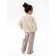 Кардиган для девочки Amarobaby Knit, рост 110 см, цвет молочный