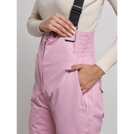 Semicunners of women's winter, size 48, pink color-8