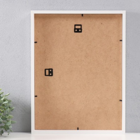 Photo frame MDF 30x40 cm, No. 4, White, 16 mm, with a passion-3