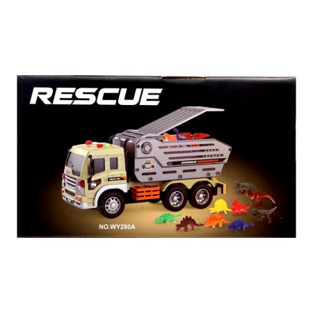 Dino truck, 1:16, inertia, light and sound effects-16