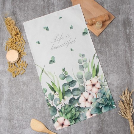 Ethel towel Eucalyptus 40x73 cm, 100% HL, sarzha 190 g/m2