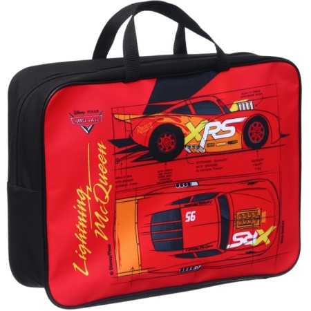 Folder with handles Textile A4, 350x270x100 mm, Cars-4