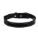 Collar zoonik "premium-classic" leather double, 61-75 x 3 cm, black