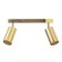 STAS "Etnes" 2xgu10 gold 29.5x6.5x16.5 cm