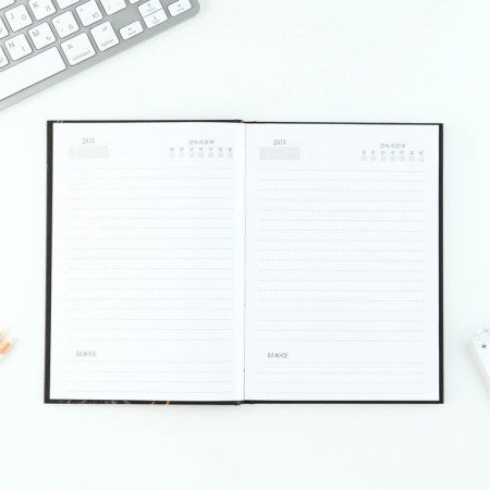 Gift set "Teacher": A5 diary, 80 sheets, planing, pen, paper block-5