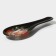 Glass stand under a spoonful of folk motifs, 23.5 × 8.3 × 1.5 cm