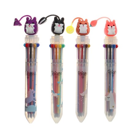 Handle Automatic Handle, 10 color, "animals", mix
