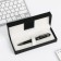 Gift handle in a case to the leatherette "with respect"
