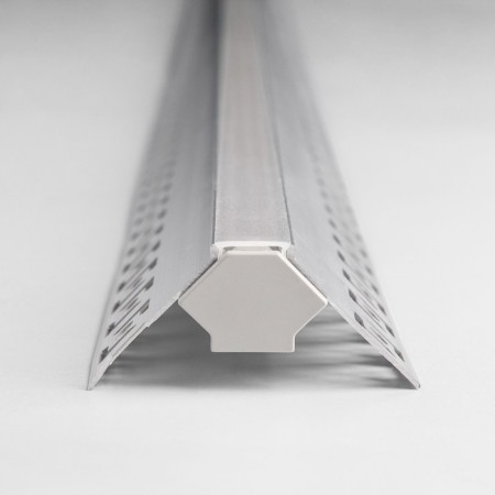 Built-in angular aluminum profile (external angle) for Elektrostandard LED tape, LL-2-ALP015, 2 m, color gray color-2