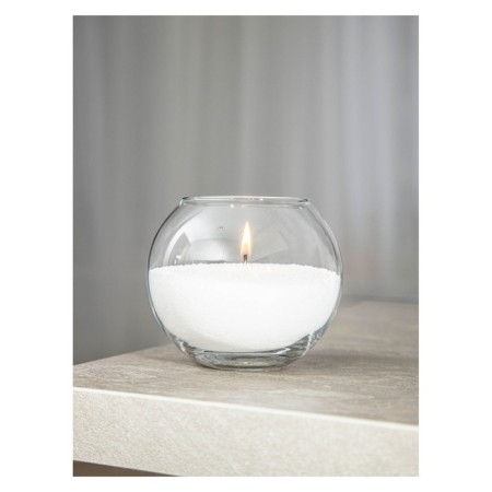 Set for creating a bulk candle "ball" color white