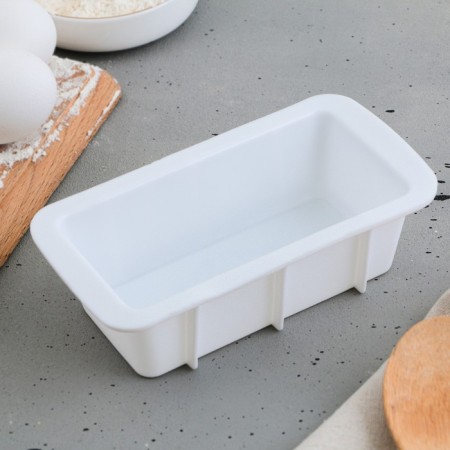 Baking form, silicone Handmade with love, 16.6 x 8.8 x 4.8 cm-2