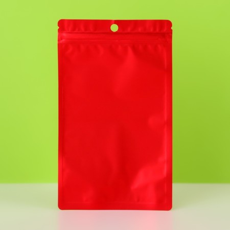 SIP-LOK package with a window, with euroslot, red, 12 x 18 cm-3