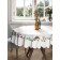 The tablecloth "Flower halo", round, Saten, d = 150 cm