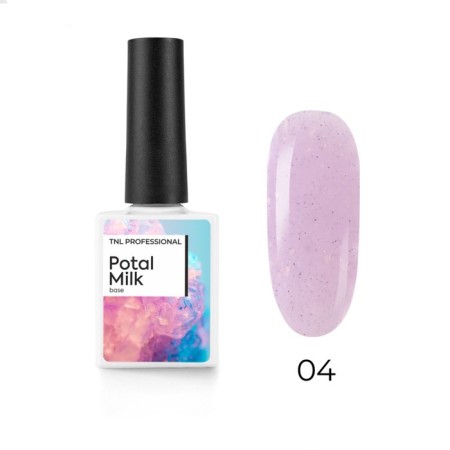 The camouflage base TNL Professional Potal Milk, with a reflective mile, No. 4 lilac, 10 ml