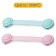The door lock is universal, set 2 pcs., Mix color