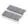 Globus staples for the stapler, 1000 pcs., No. 10, high -quality steel