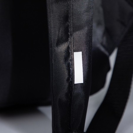 A backpack with a zipper, "saxi", outer pocket, black color-4