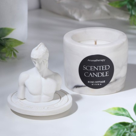 Candle in concrete aromatic "changryl", soy wax-1
