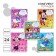 A set of notebooks 10 pieces, 24 sheets in the ruler, cover coated cardboard, Minnie Mouse